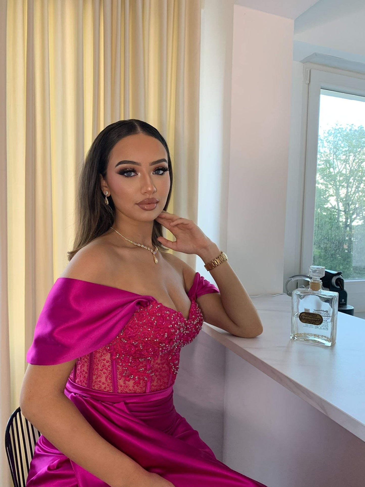 Makeup invitée et coiffure