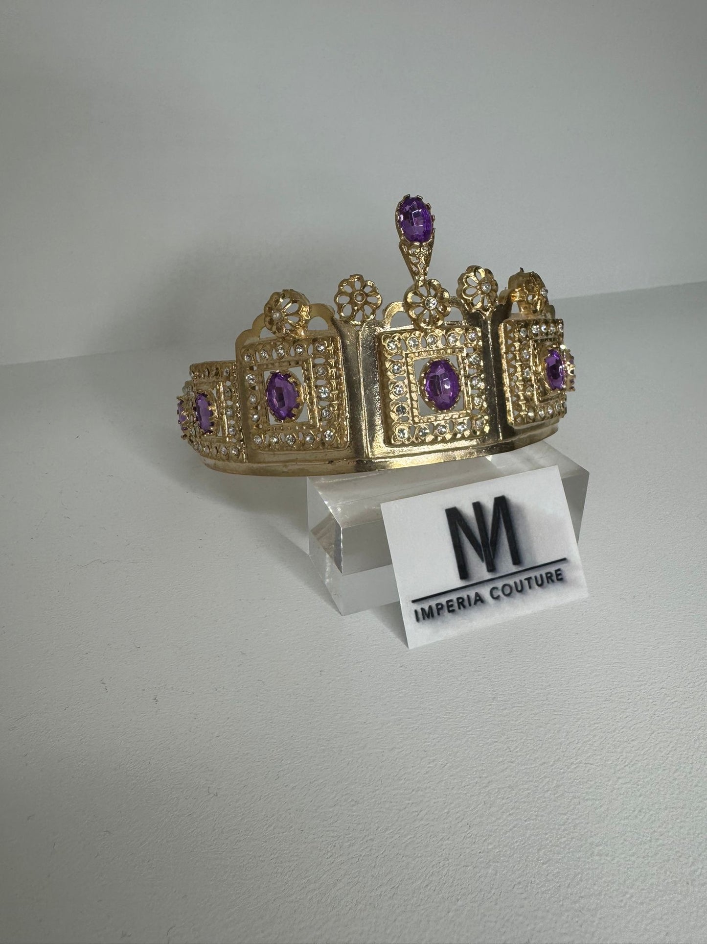 Couronne reflet Ambré