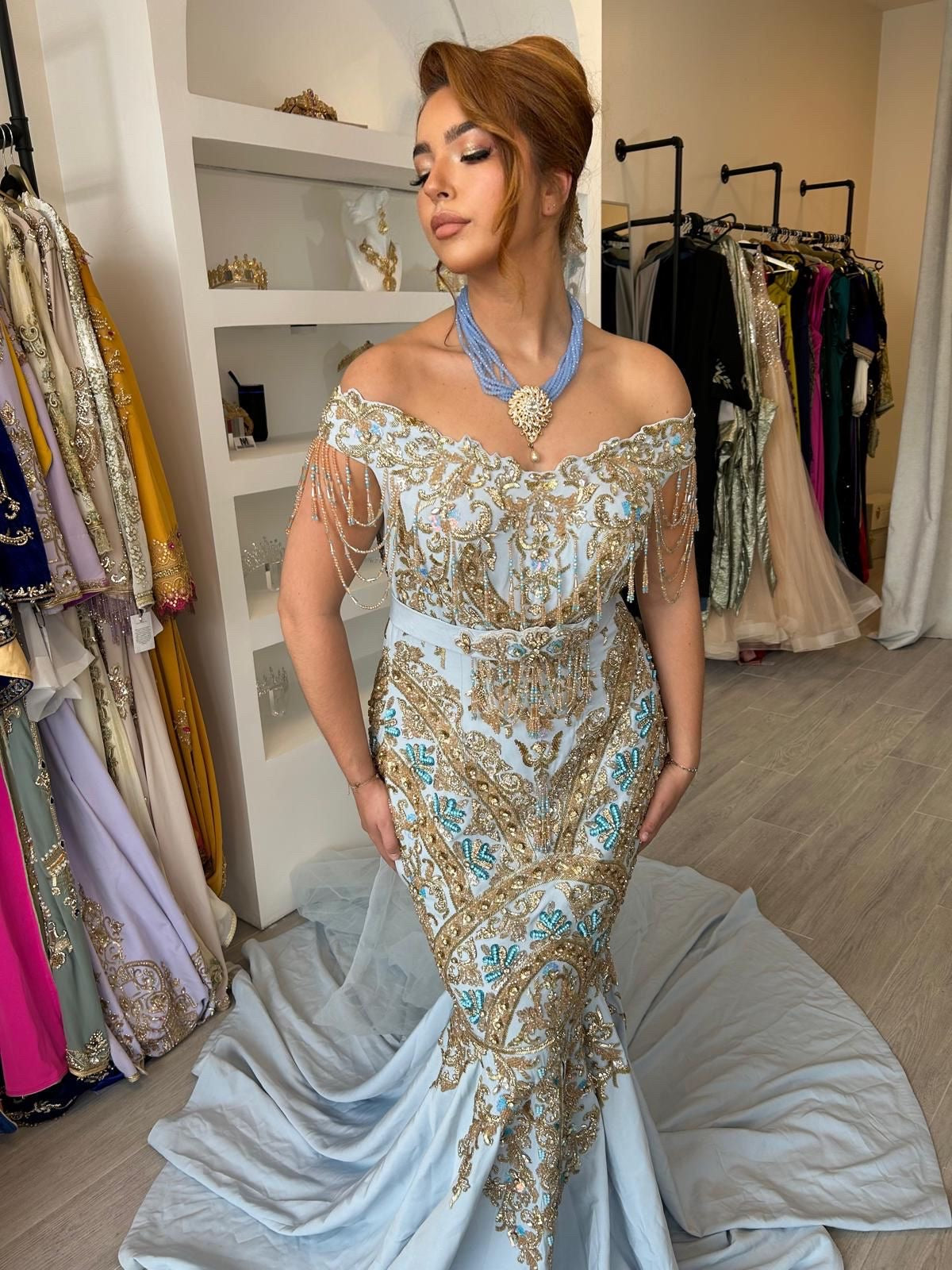 Robe traditionnelle sirène
