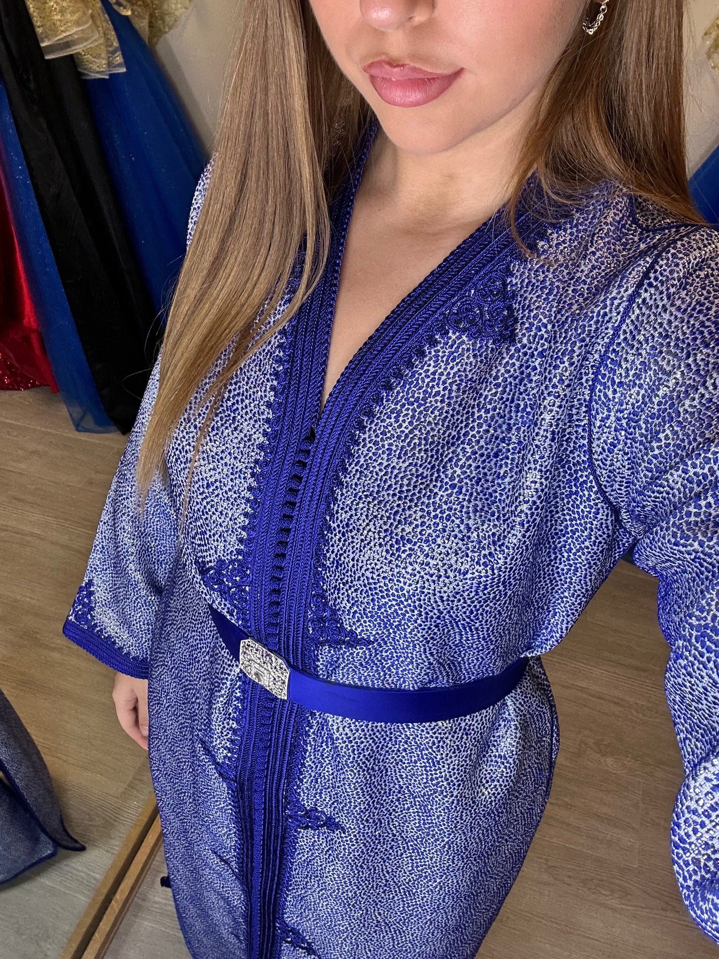Royal bleu argenté