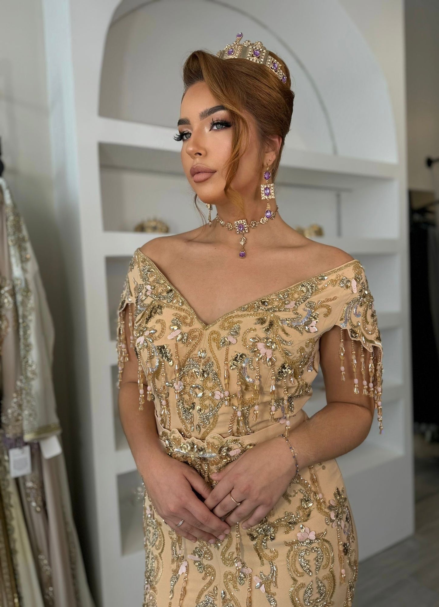 Robe Sirène Rose des sables