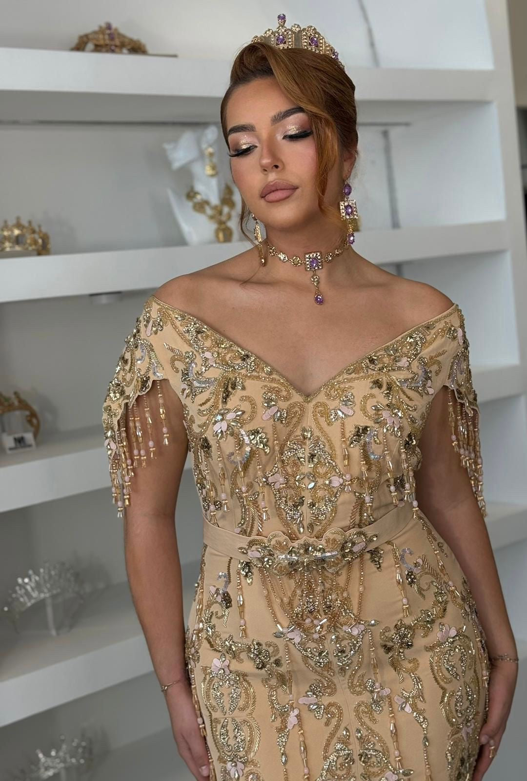 Robe Sirène Rose des sables
